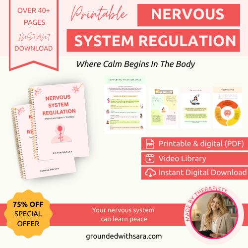 Nervous System Regulation Workbook