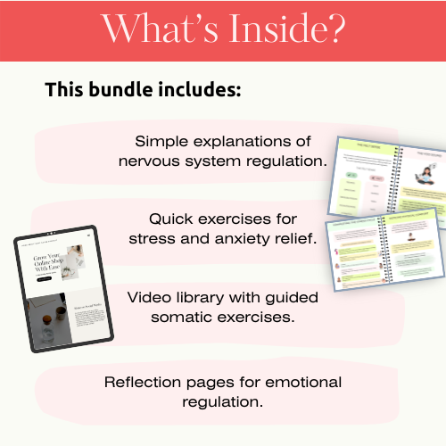 Nervous System Regulation Workbook