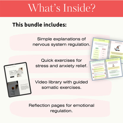 Nervous System Regulation Workbook